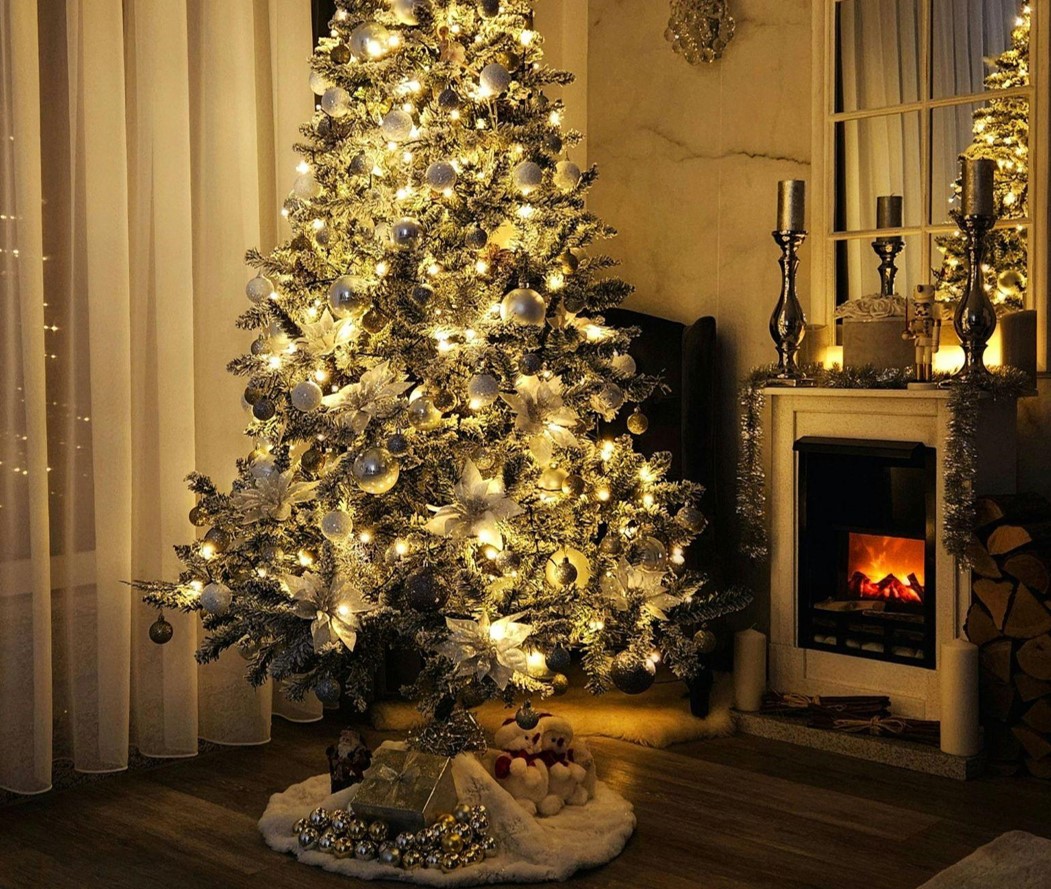 Decorating 6-Foot Pre-Lit Christmas Trees with Meaning